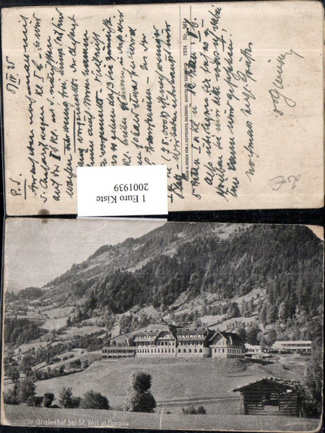 2001939,Heilstätte Grafenhof b. St. Veit in Pongau