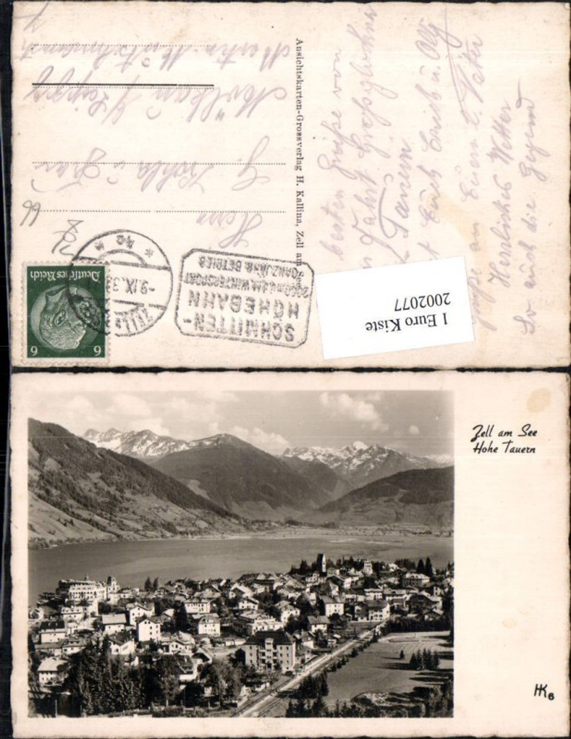 2002077,Zell am See Totale m. Hohe Tauern