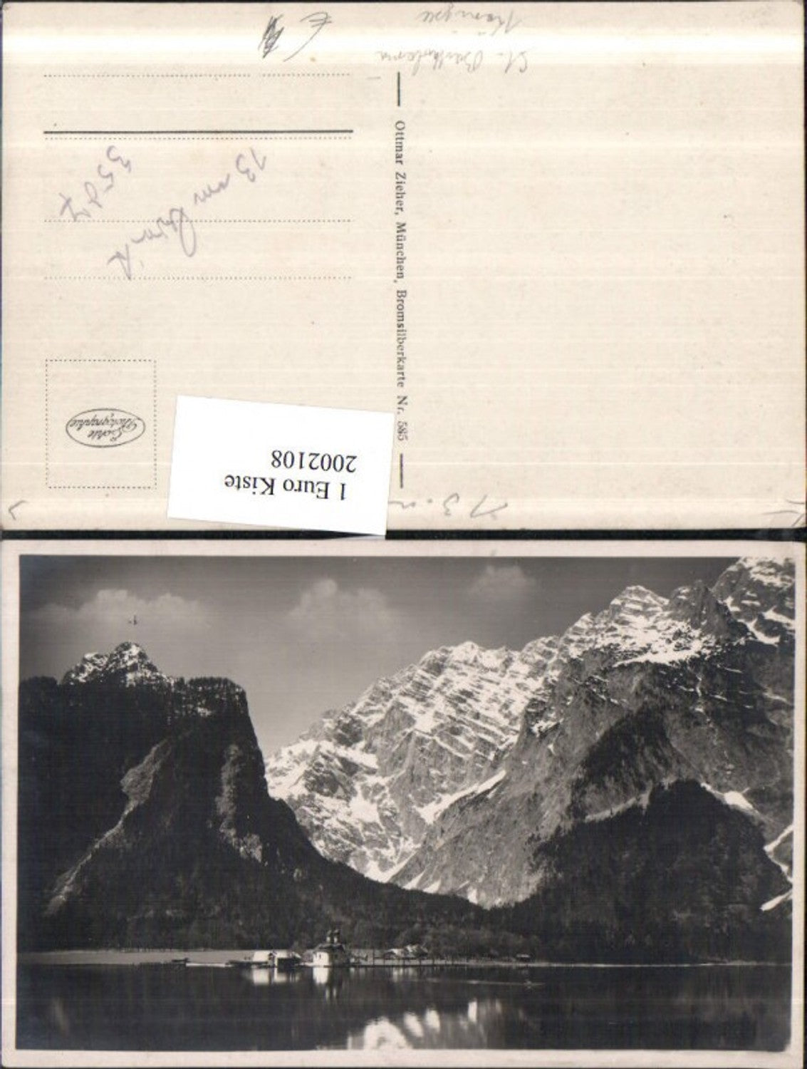 2002108,Königsee See u. St. Bartholomä
