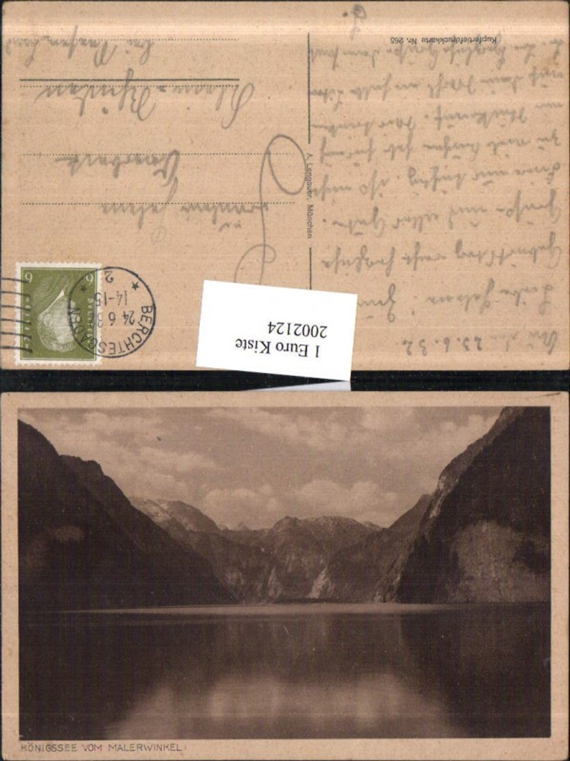 2002124,Königssee See vom Malerwinkel Bergkulisse