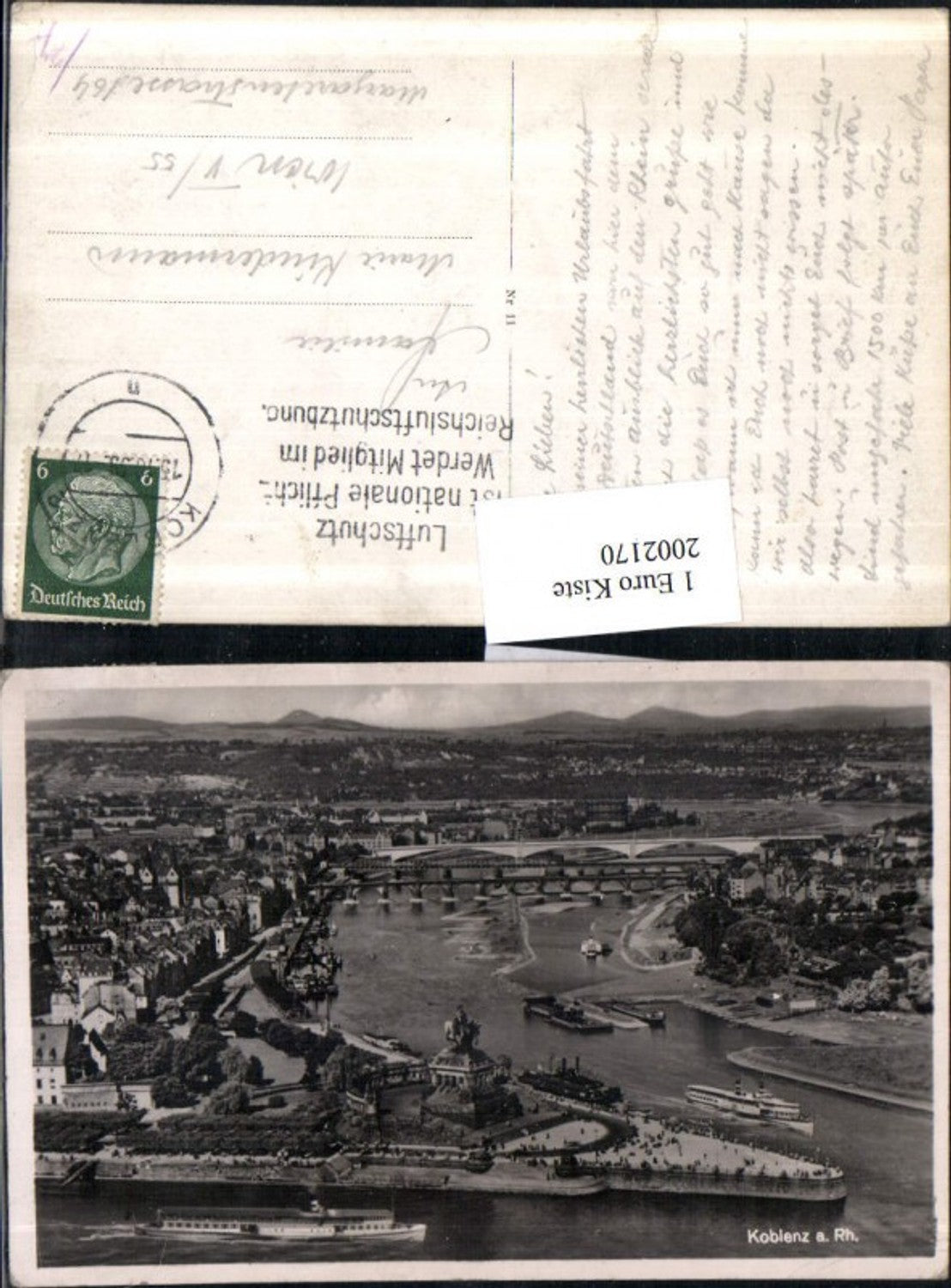 2002170,Koblenz am Rhein Totale Deutsches Eck