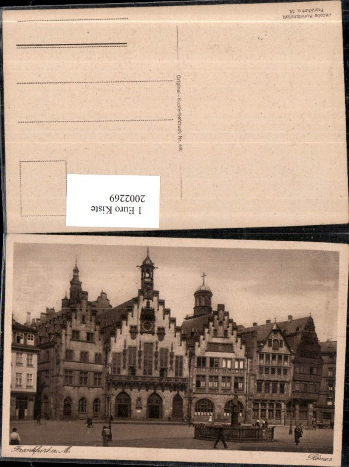 2002269,Frankfurt am Main Römer Häuser Brunnen