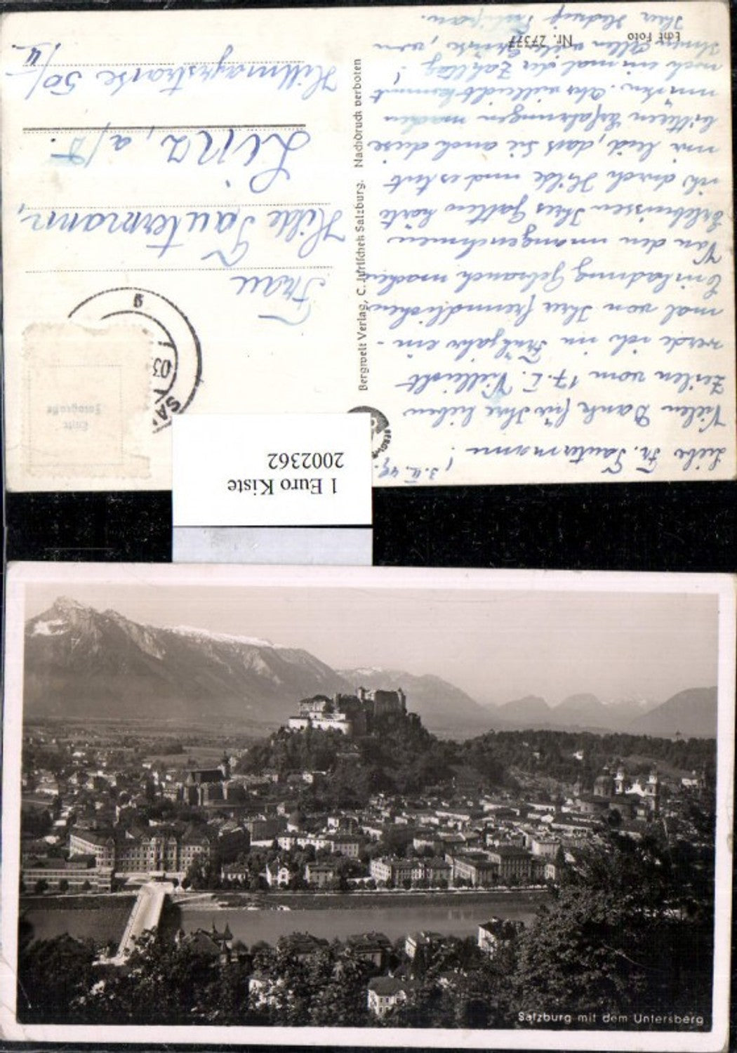 2002362,Salzburg Totale m. d. Untersberg