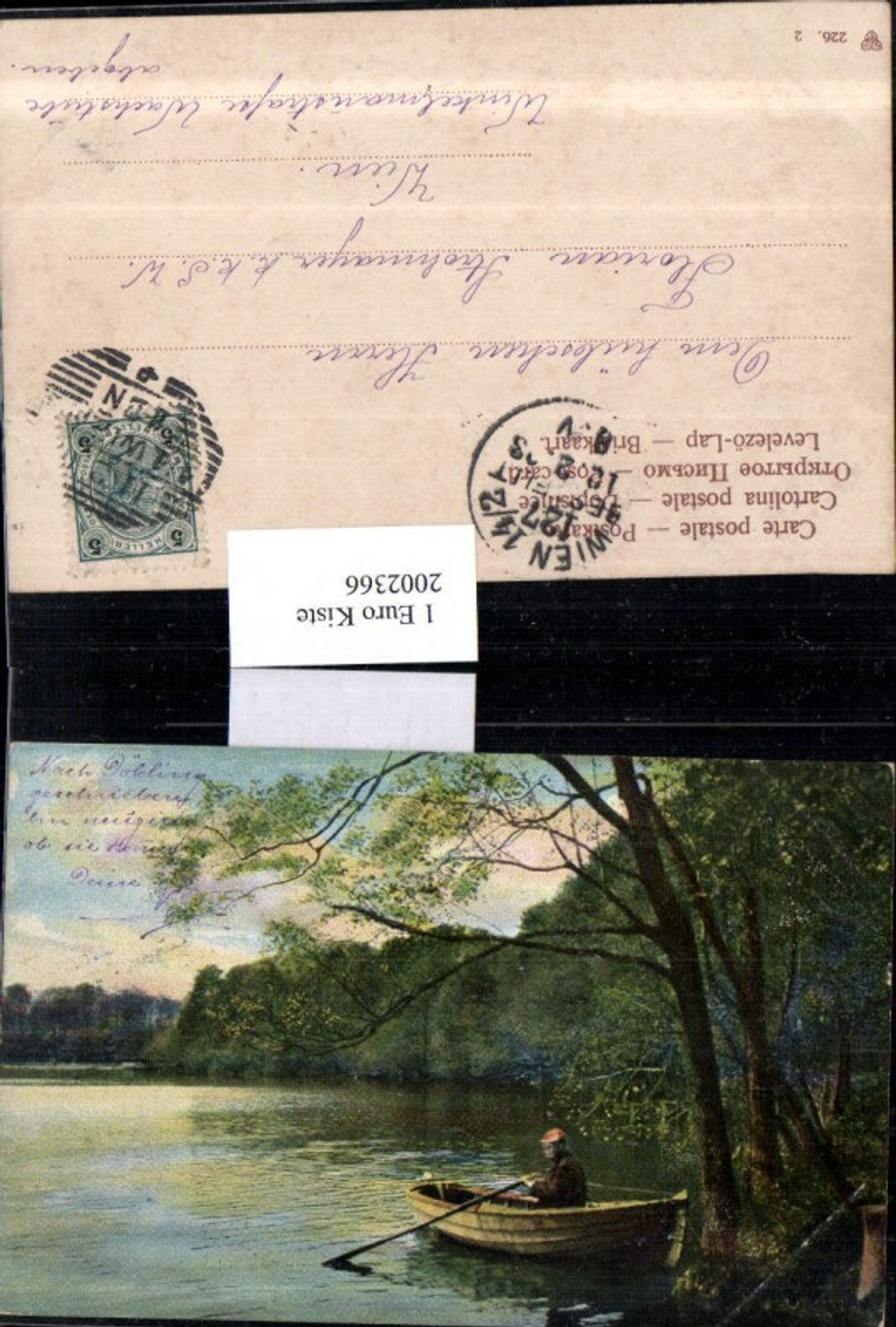 2002366,Partie am See Boot Ruderboot