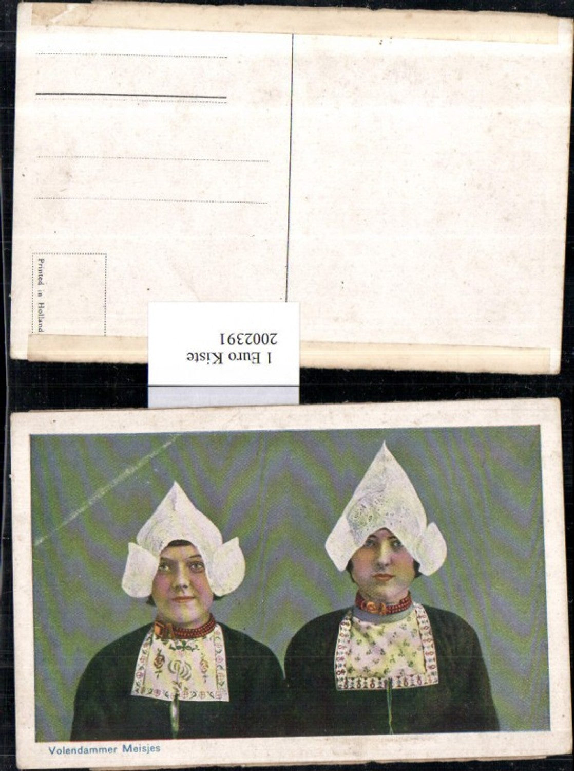 2002391,Niederlande Holland Volendammer Meisjes Frauen in Tracht