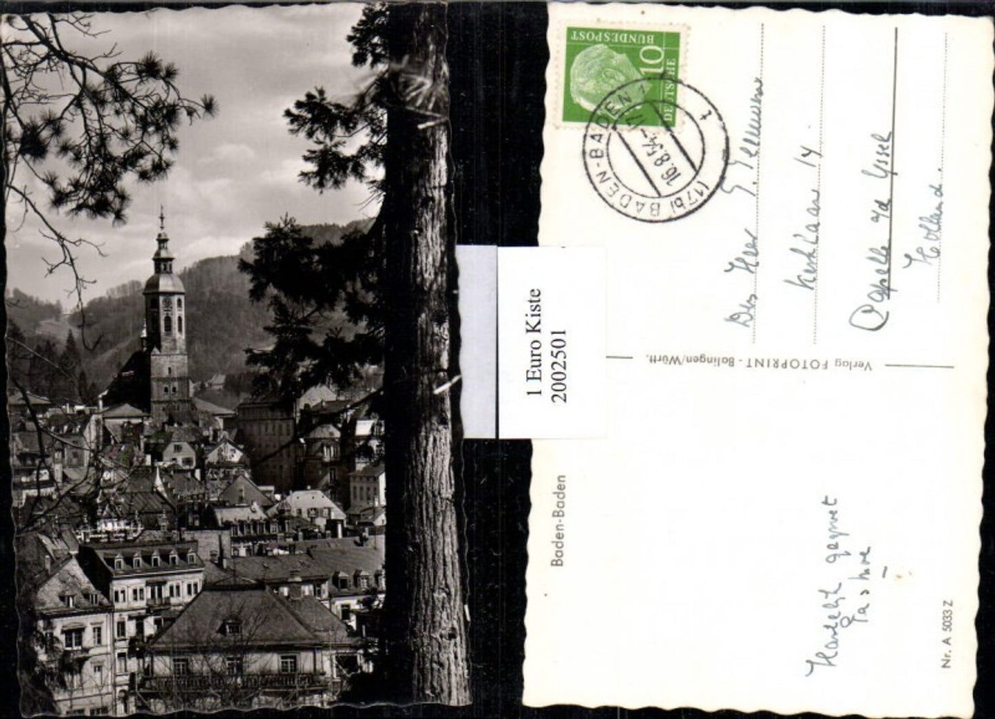 2002501,Baden-Baden Teilansicht