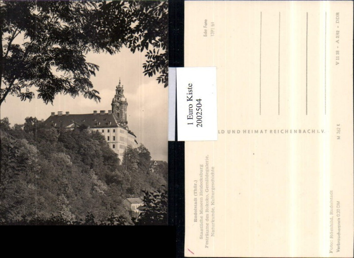 2002504,Rudolstadt i. Thüringen Römhild