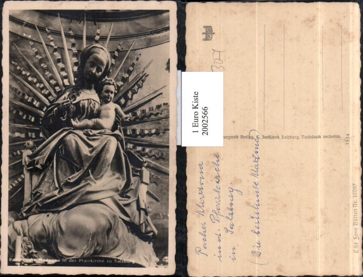 2002566,Pacher Madonna i. d. Pfarrkirche Kirche zu Salzburg