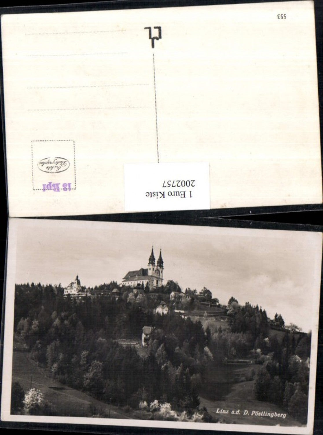 2002757,Linz a. d. Donau Pöstlingberg Totale Kirche