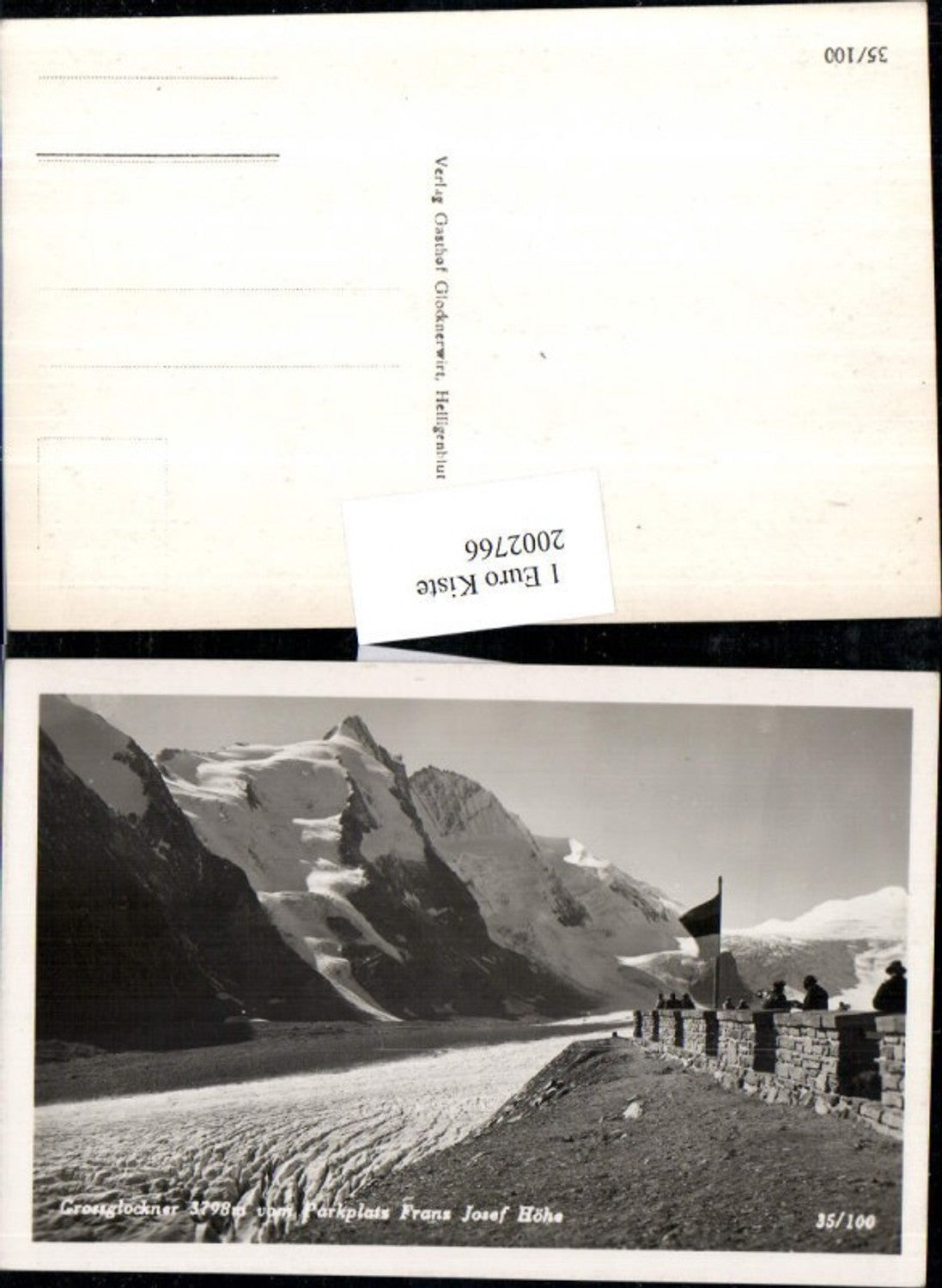 2002766,Großglockner v. Parkplatz Franz Josef Höhe Partie