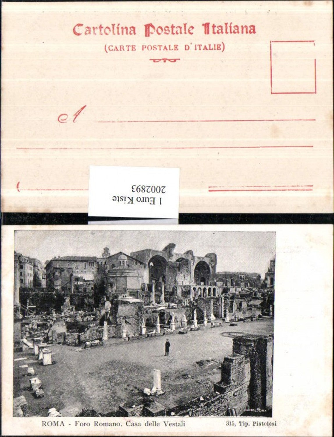 2002893,Roma Rome Foro Romano Casa delle Vestali