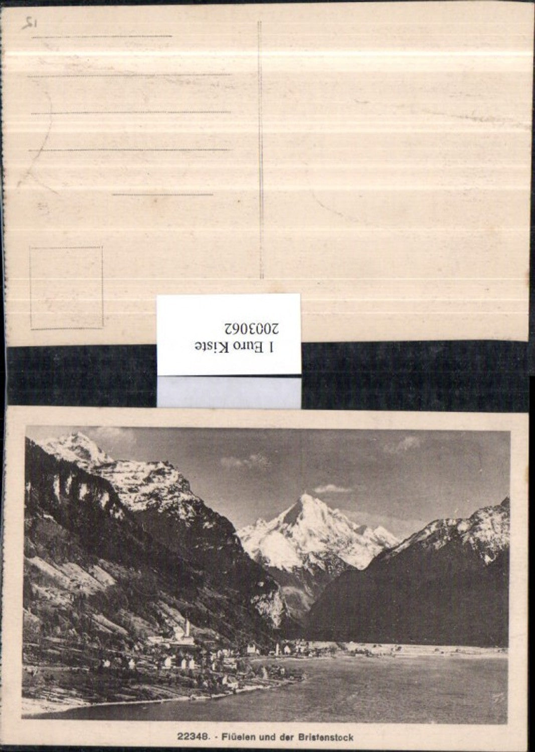 2003062,Flüelen Totale u. d. Bristenstock Kt Uri