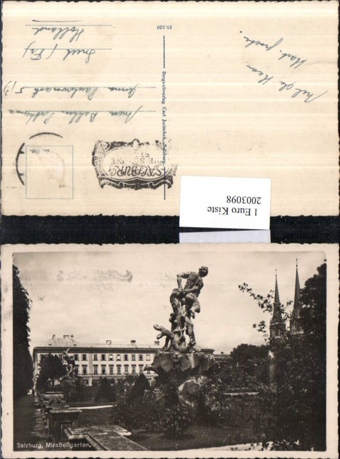 2003098,Salzburg Mirabellgarten Garten Statue
