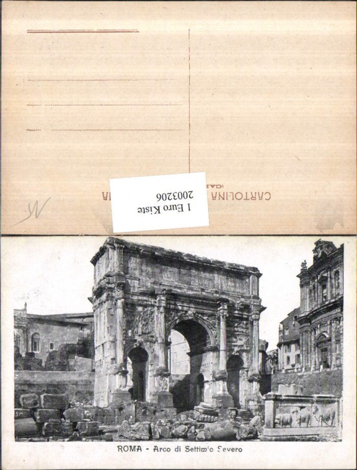 2003206,Roma Rom Arco di Settimo Severo Bogen