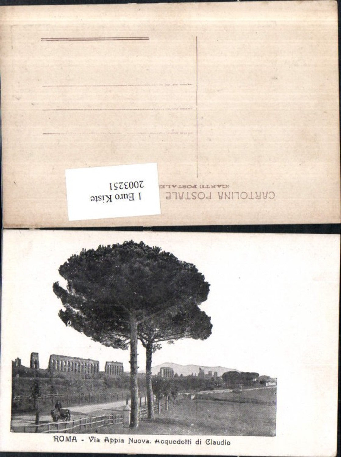 2003251,Roma Rom Via Appia Nuova Acquedotti di Claudio