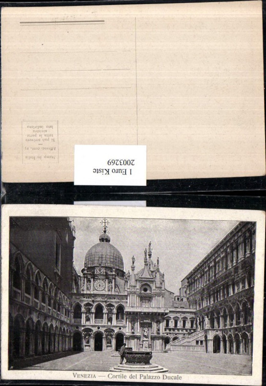 2003269,Venezia Venedig Cortile del Palazzo Ducale Platz