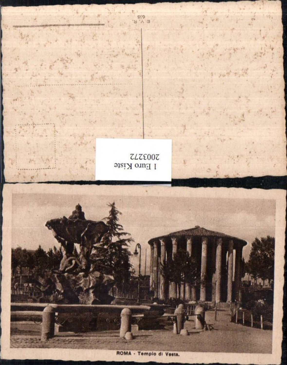 2003272,Roma Rom Tempio di Vesta Tempel Brunnen