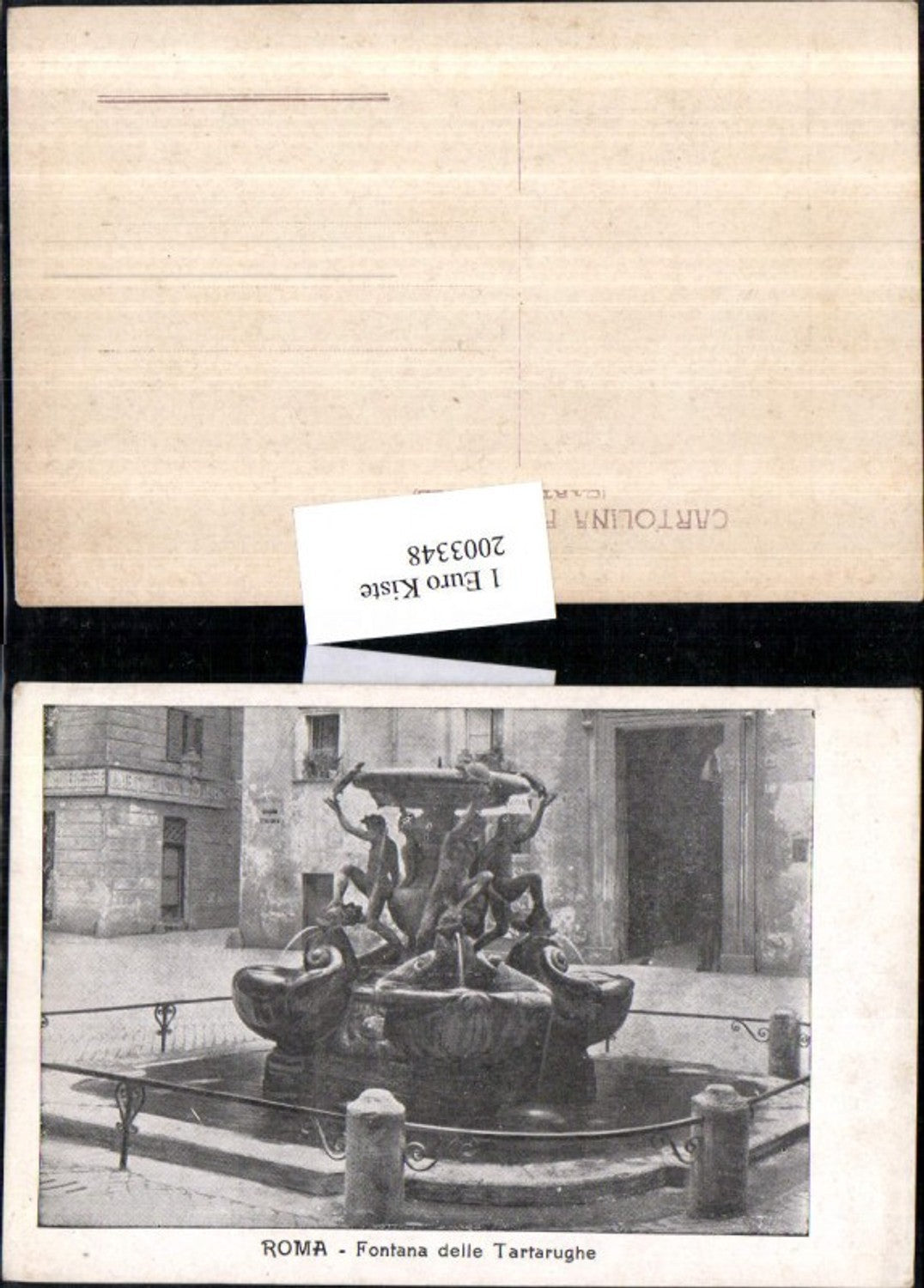 2003348,Roma Rom Fontana delle Tartarughe Brunnen