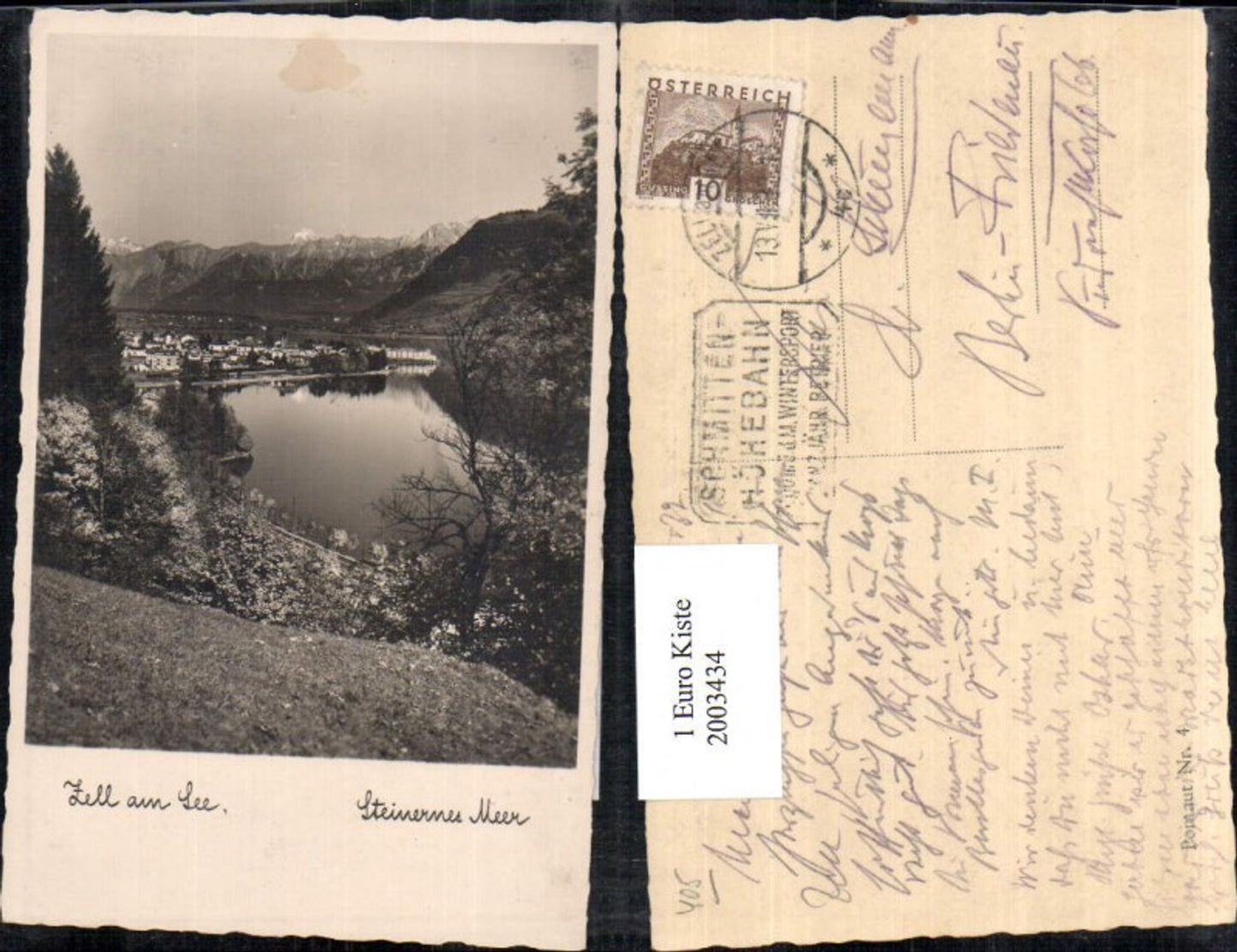 2003434,Zell a. See Totale m.d. Steinernen Meer Partie