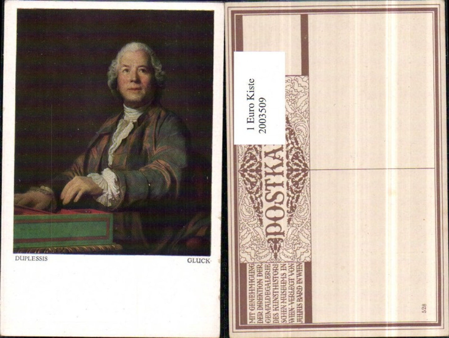 2003509,Künstler AK Duplessis Gluck Mann Portrait