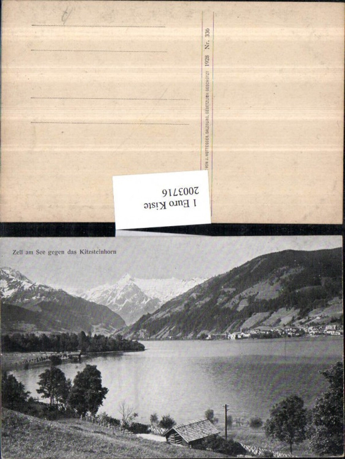 2003716,Zell a. See Partie geg. d. Kitzsteinhorn