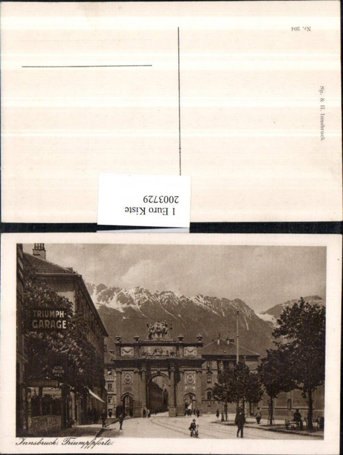 2003729,Innsbruck Triumphpforte Triumphbogen Bogen Straßenansicht