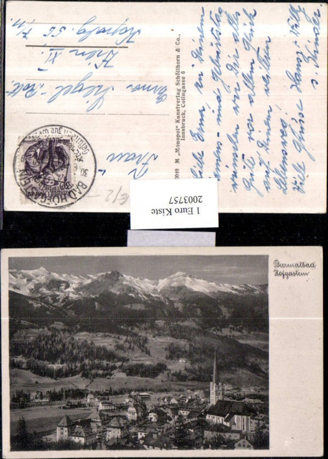 2003757,Hofgastein Totale Bergkulisse