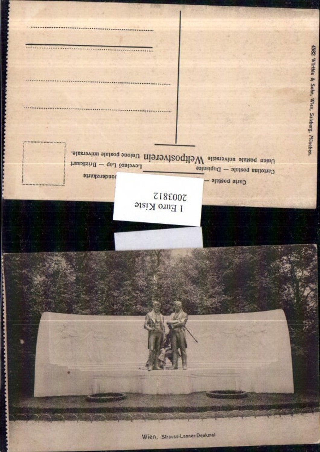 2003812,Wien Strauß-Lanner-Denkmal