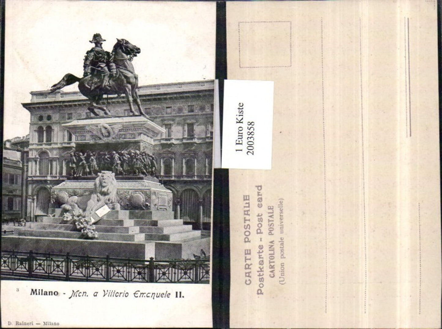 2003858,Milano Monument a Vittorio Emanuele 2