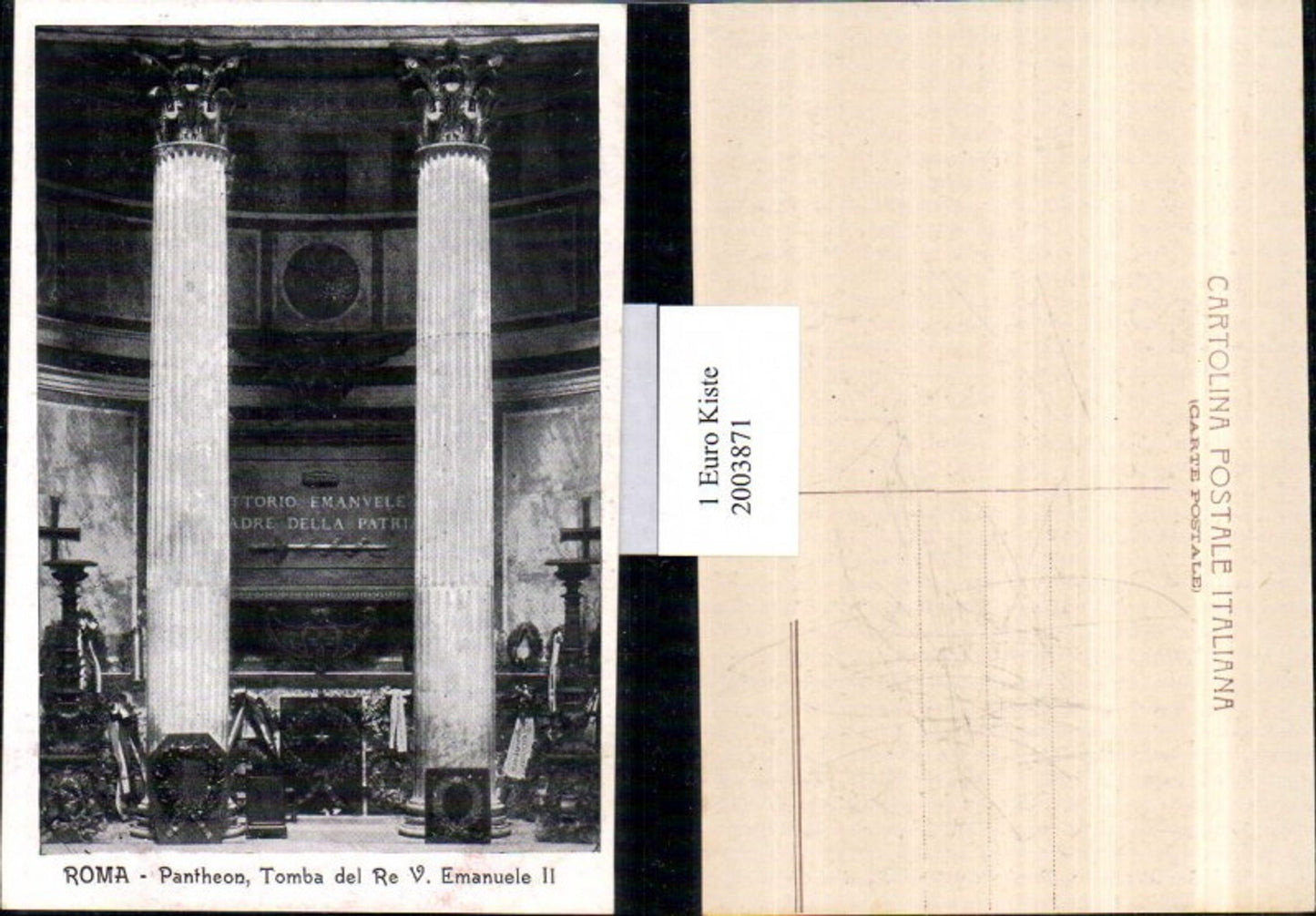 2003871,Roma Rom Pantheon Tomba del Re Vittorio Emanuele 2 Grab