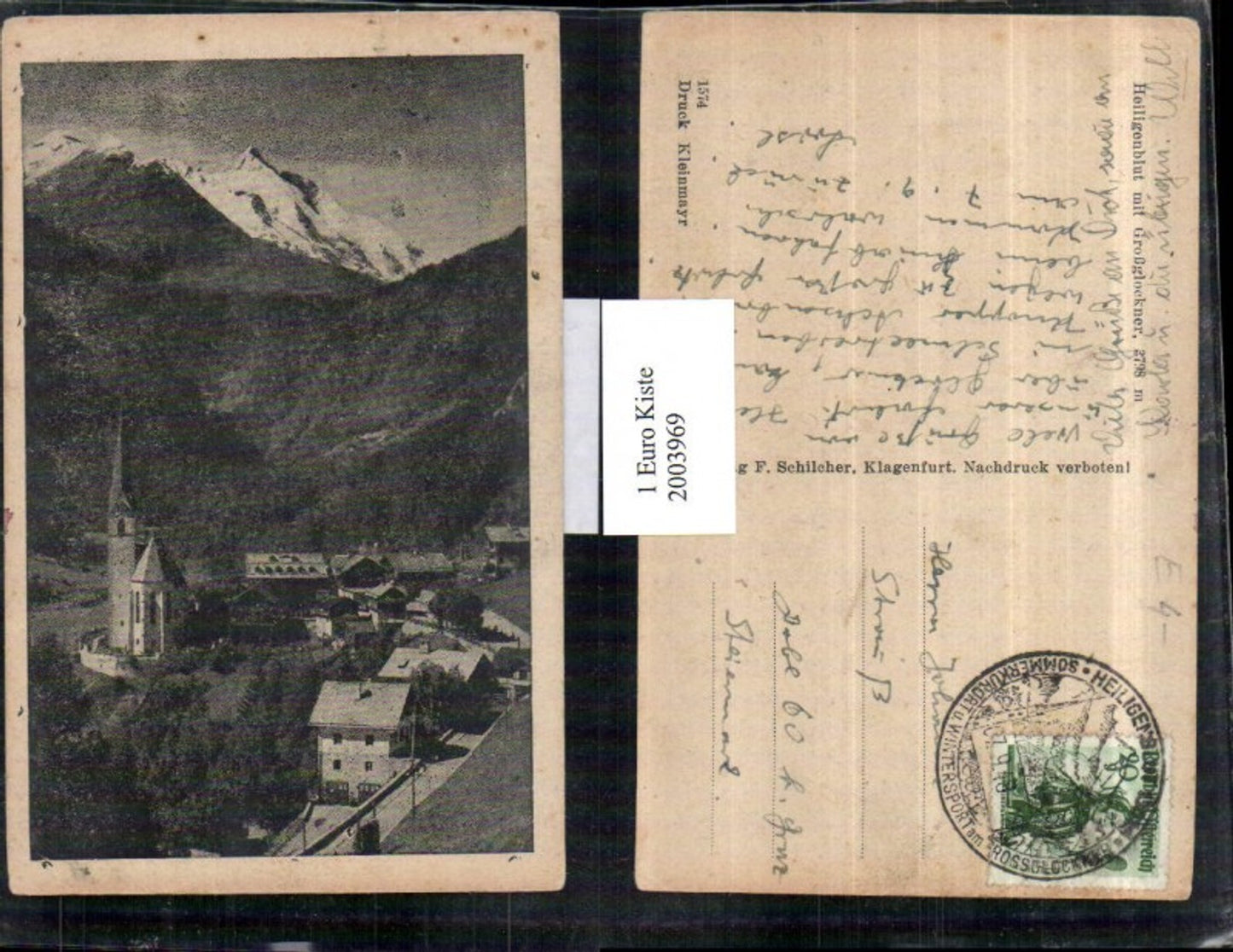 2003969,Heiligenblut m. Großglockner Totale