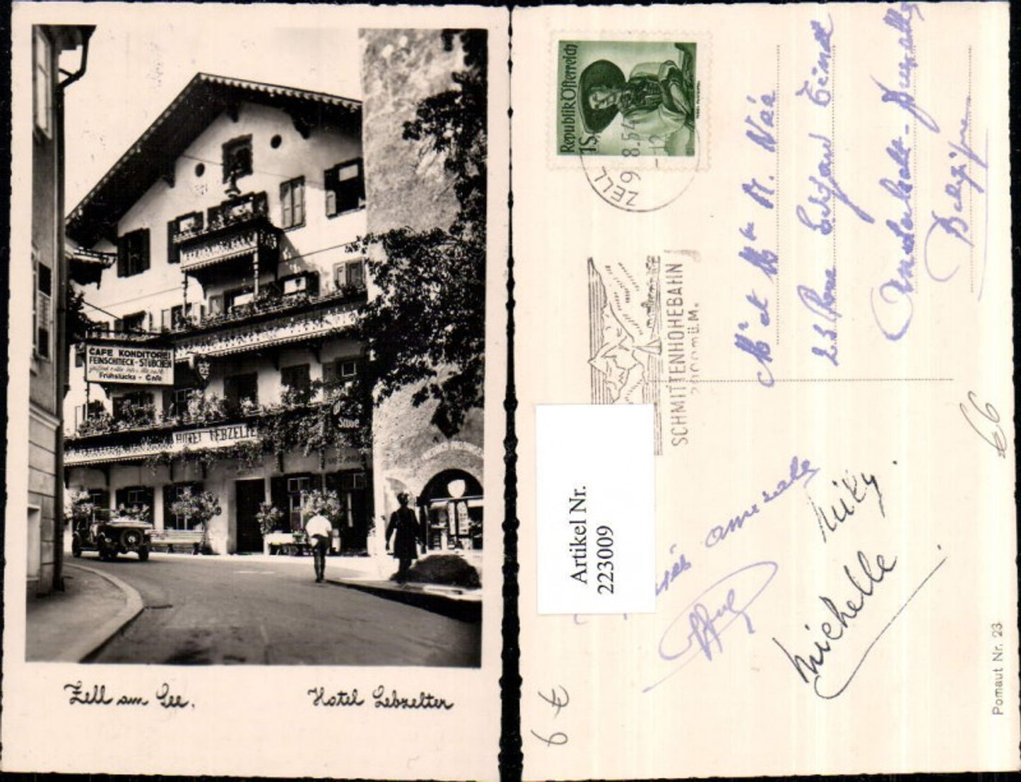 223009,Zell a. See Hotel Lebzelten Straßenansicht