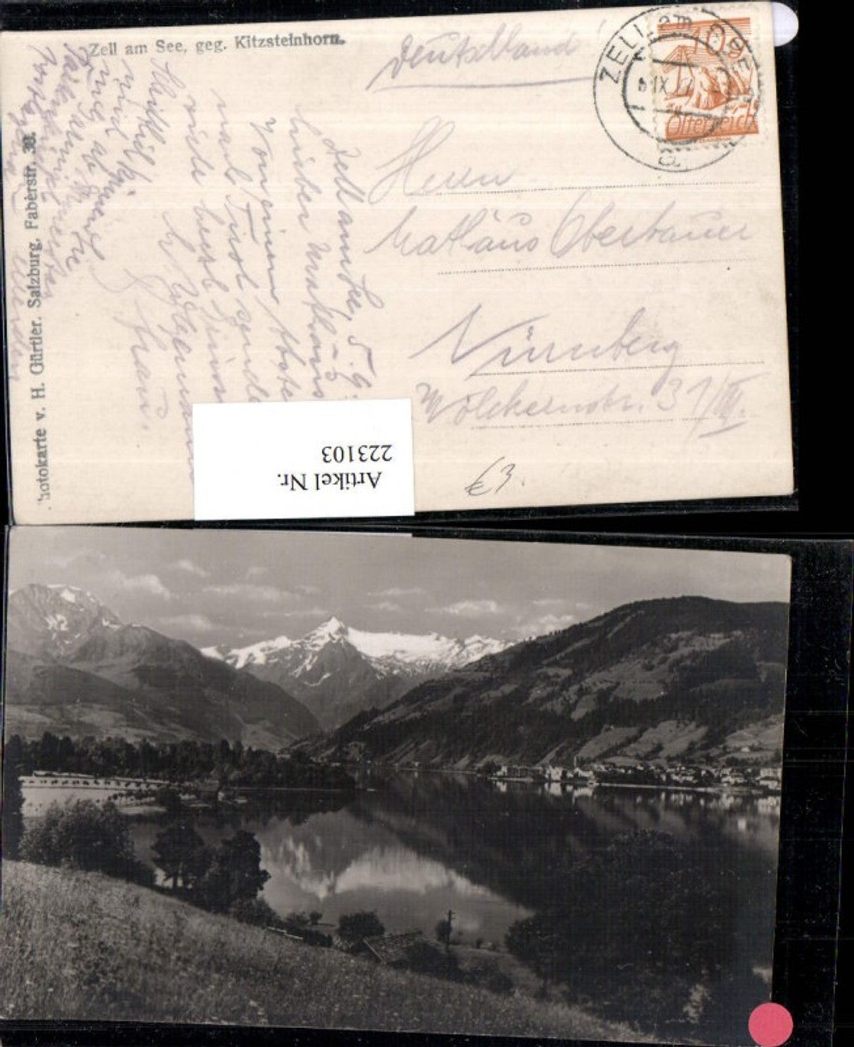 223103,Zell a. See geg. Kitzsteinhorn