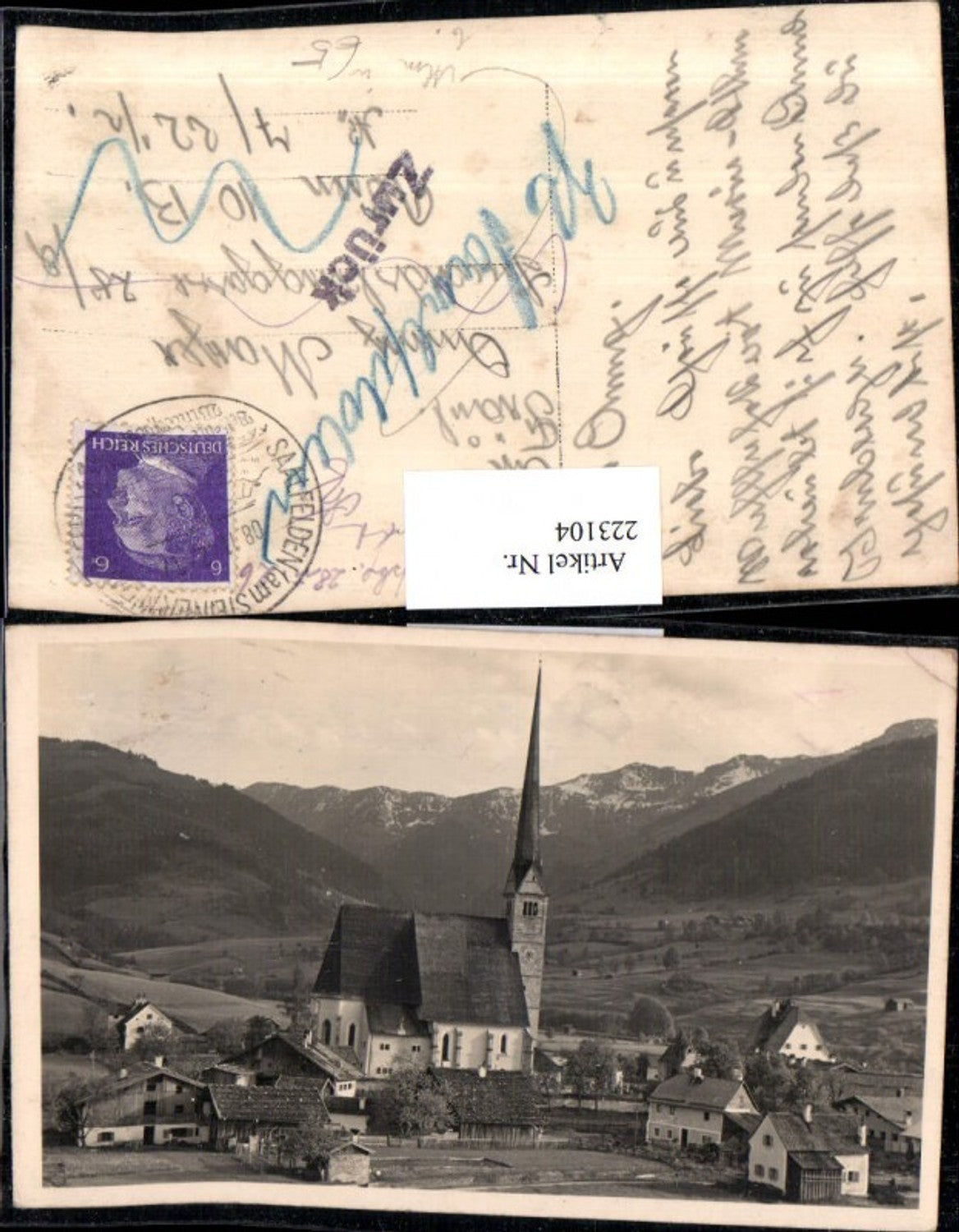 223104,Alm Totale b. Saalfelden a. Steinernen Meer