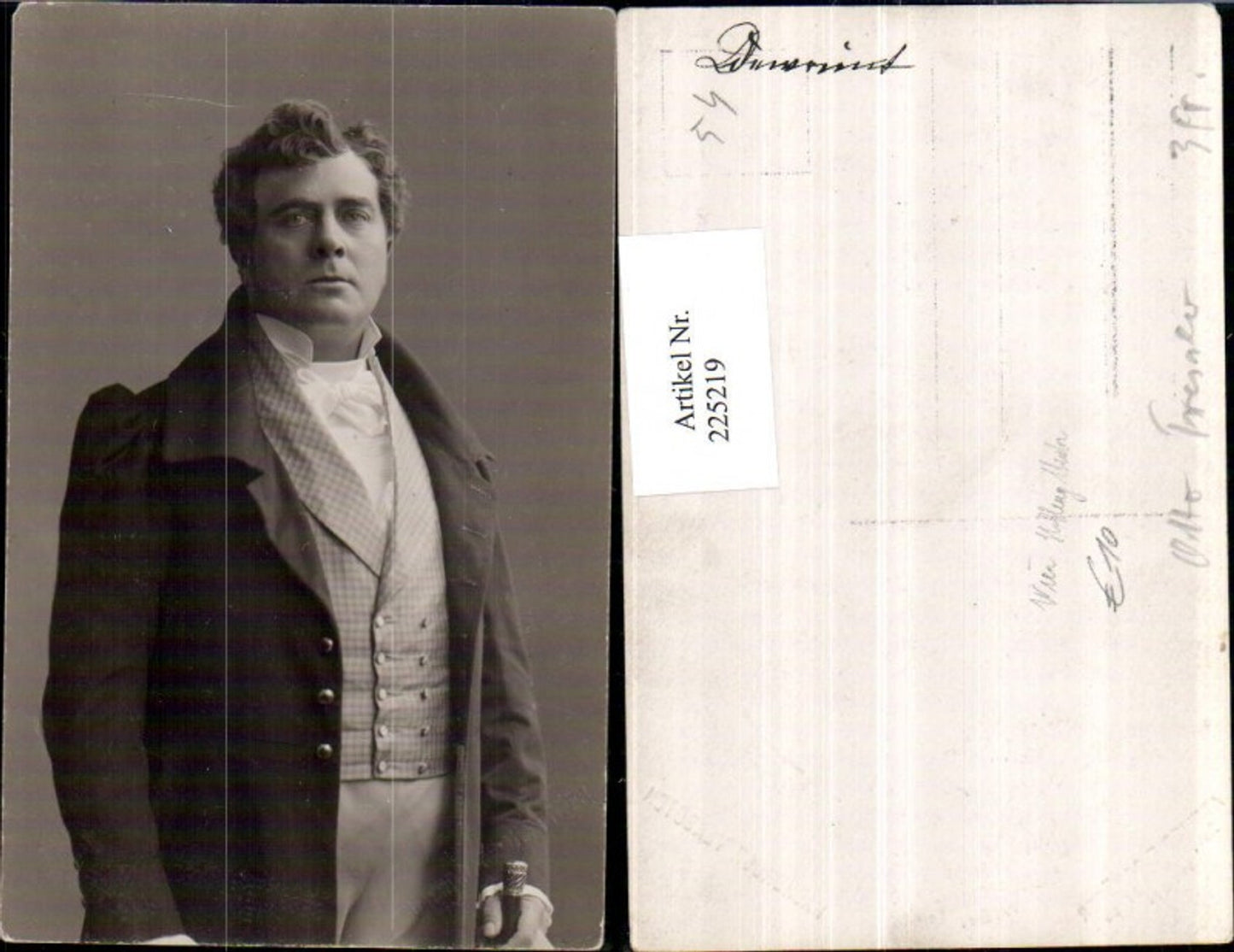 225219,Schauspieler Otto Tressler Wien Hofburgtheater