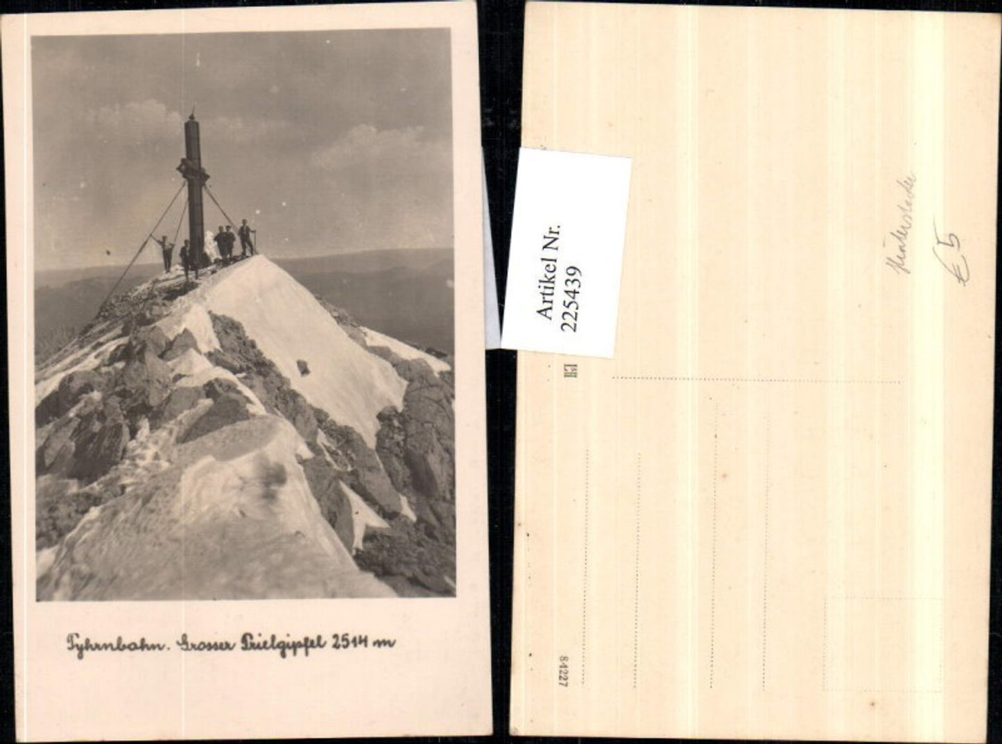 225439,Pyhrnbahn Großer Prielgipfel Gipfelkreuz b. Hinterstoder