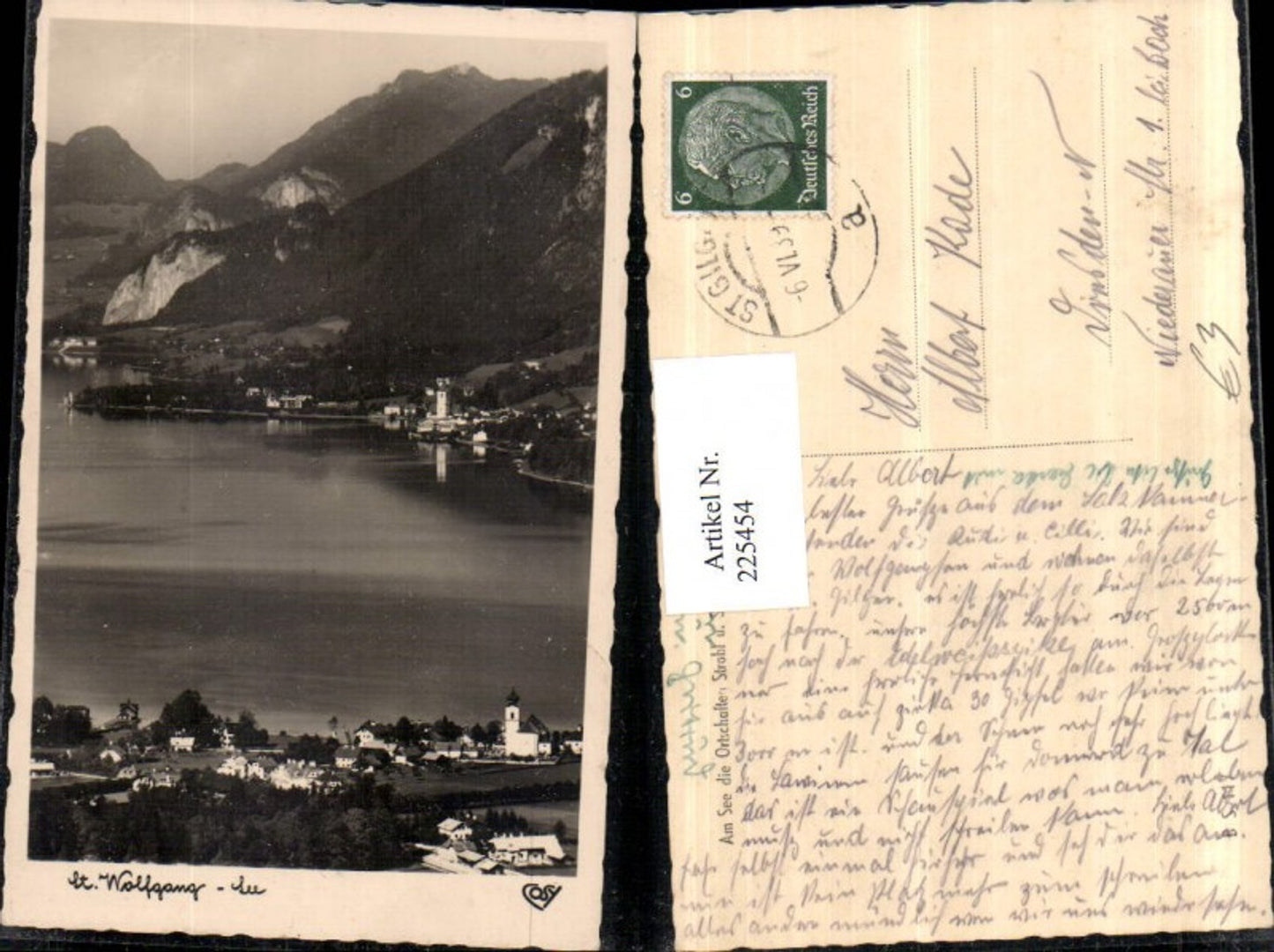 225454,St. Wolfgang u. Strobl Totale