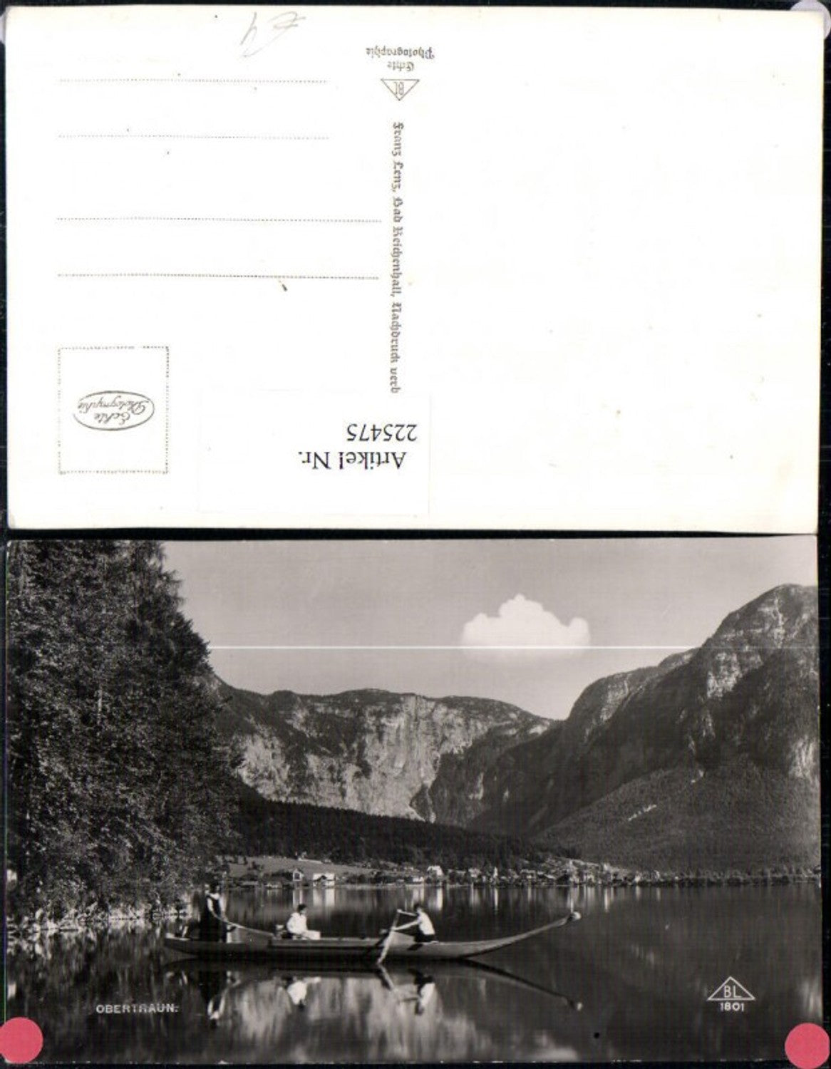 225475,Obertraun Partie Ruderboot