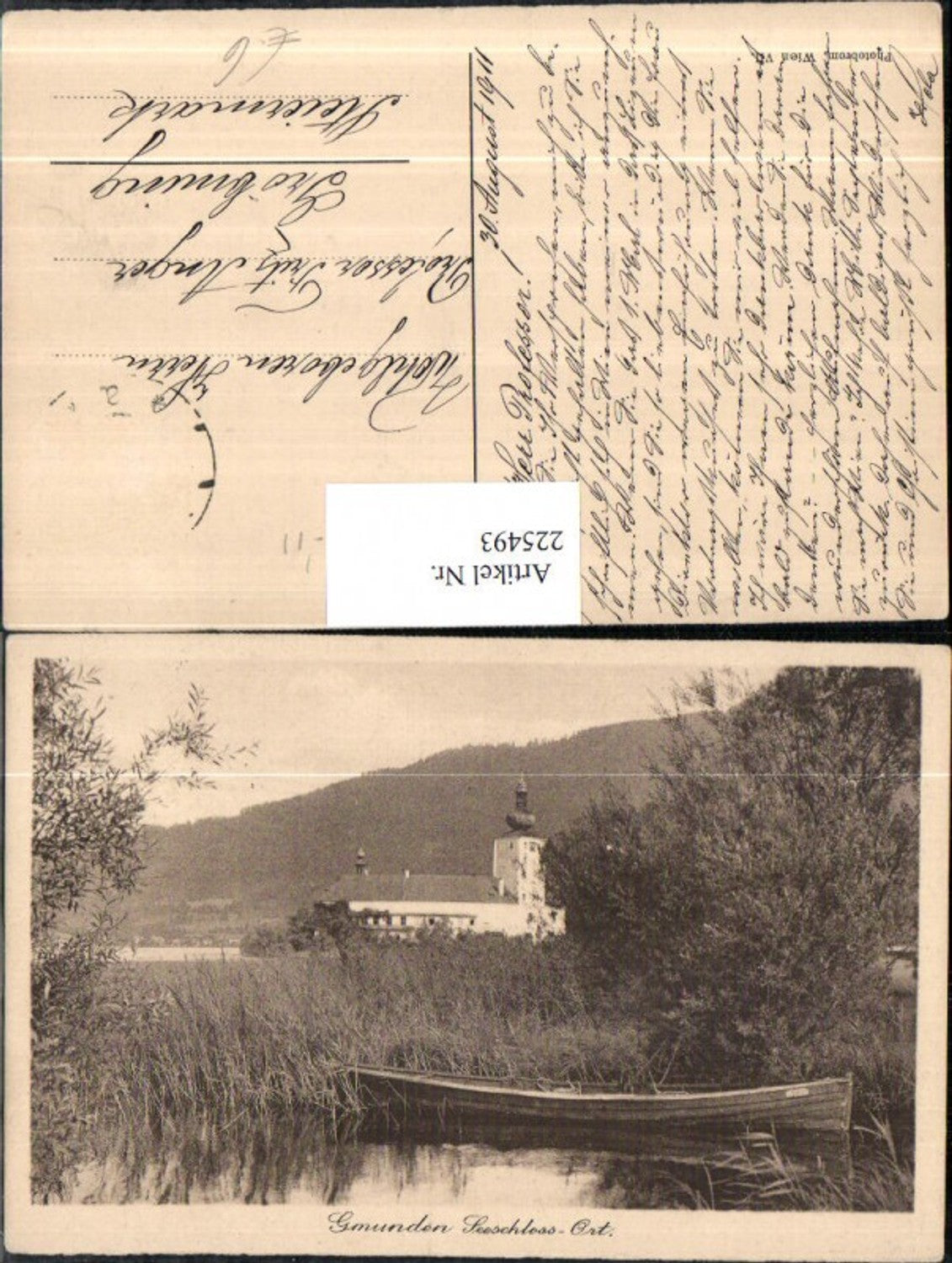 225493,Gmunden Seeschloss Schloss Orth Partie