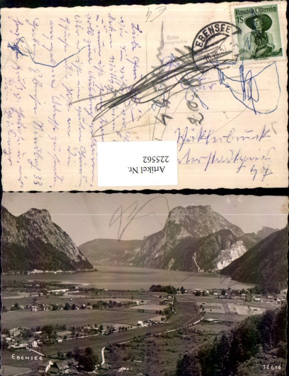 225562,Ebensee Teilansicht