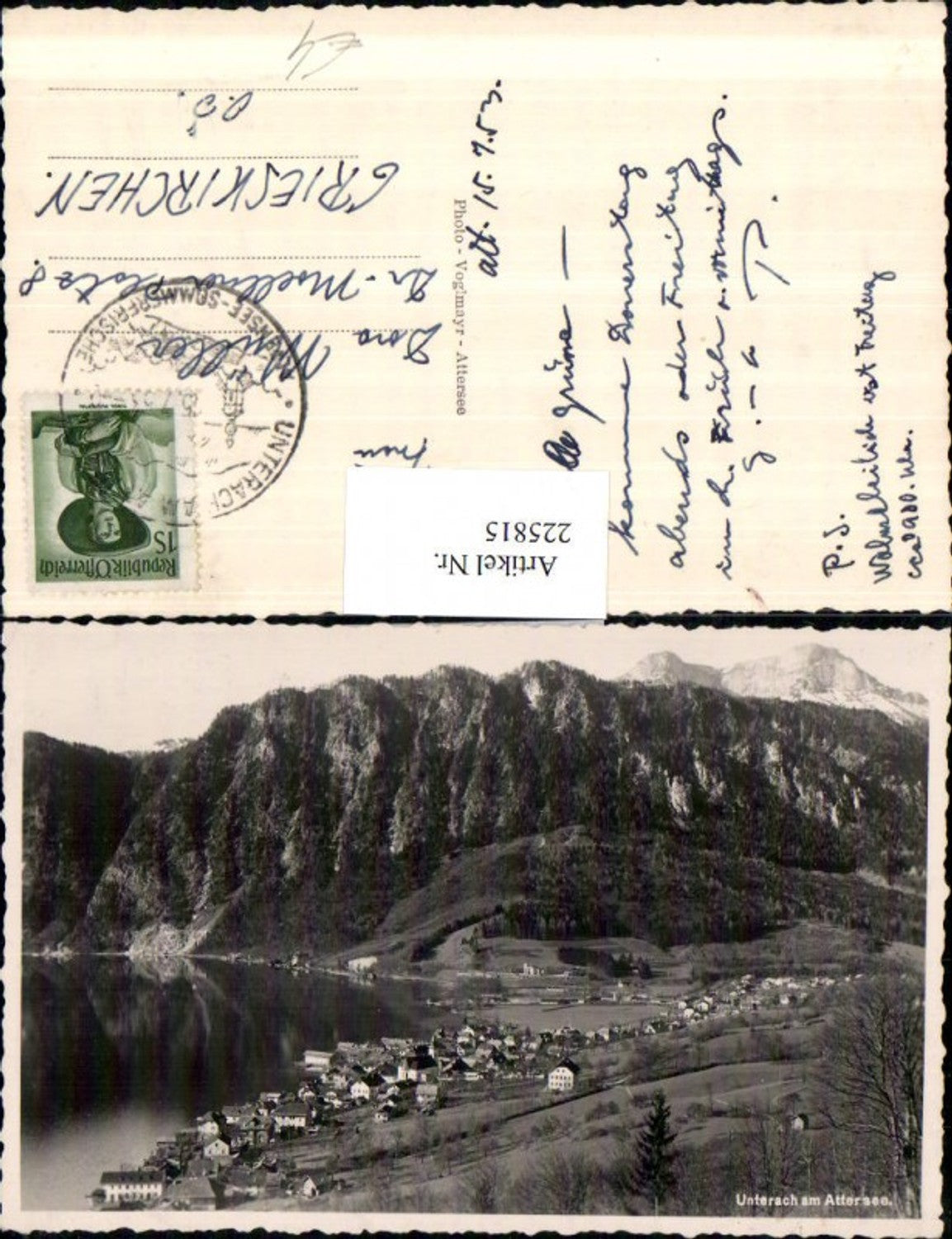 225815,Unterach a. Attersee Totale
