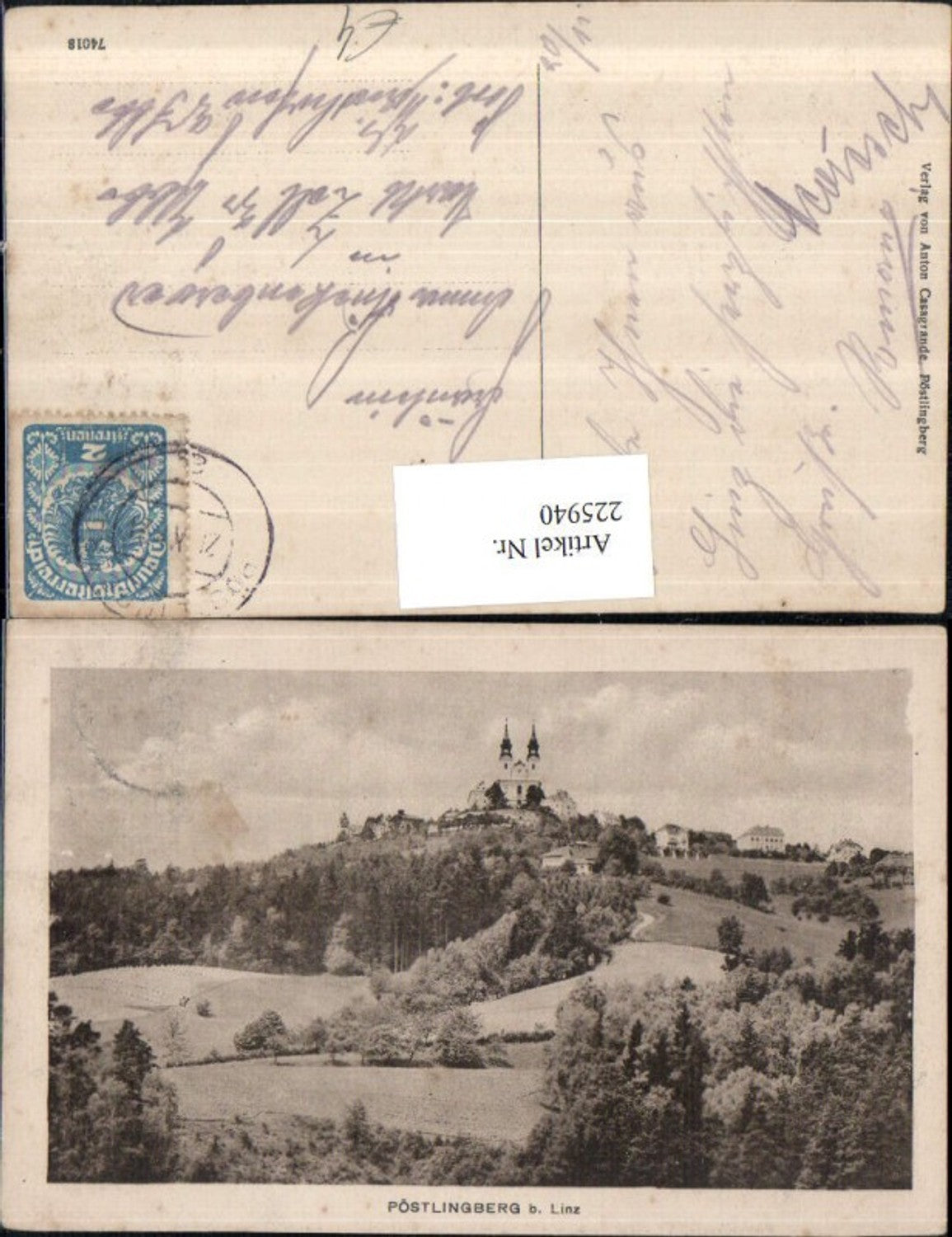 225940,Linz a. d. Donau Pöstlingberg