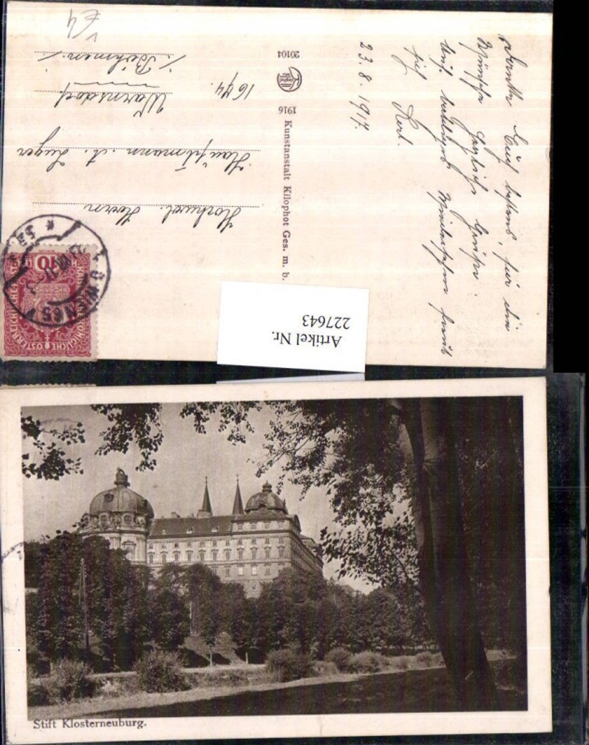 227643,Stift Klosterneuburg Partie pub Kilophot 20104