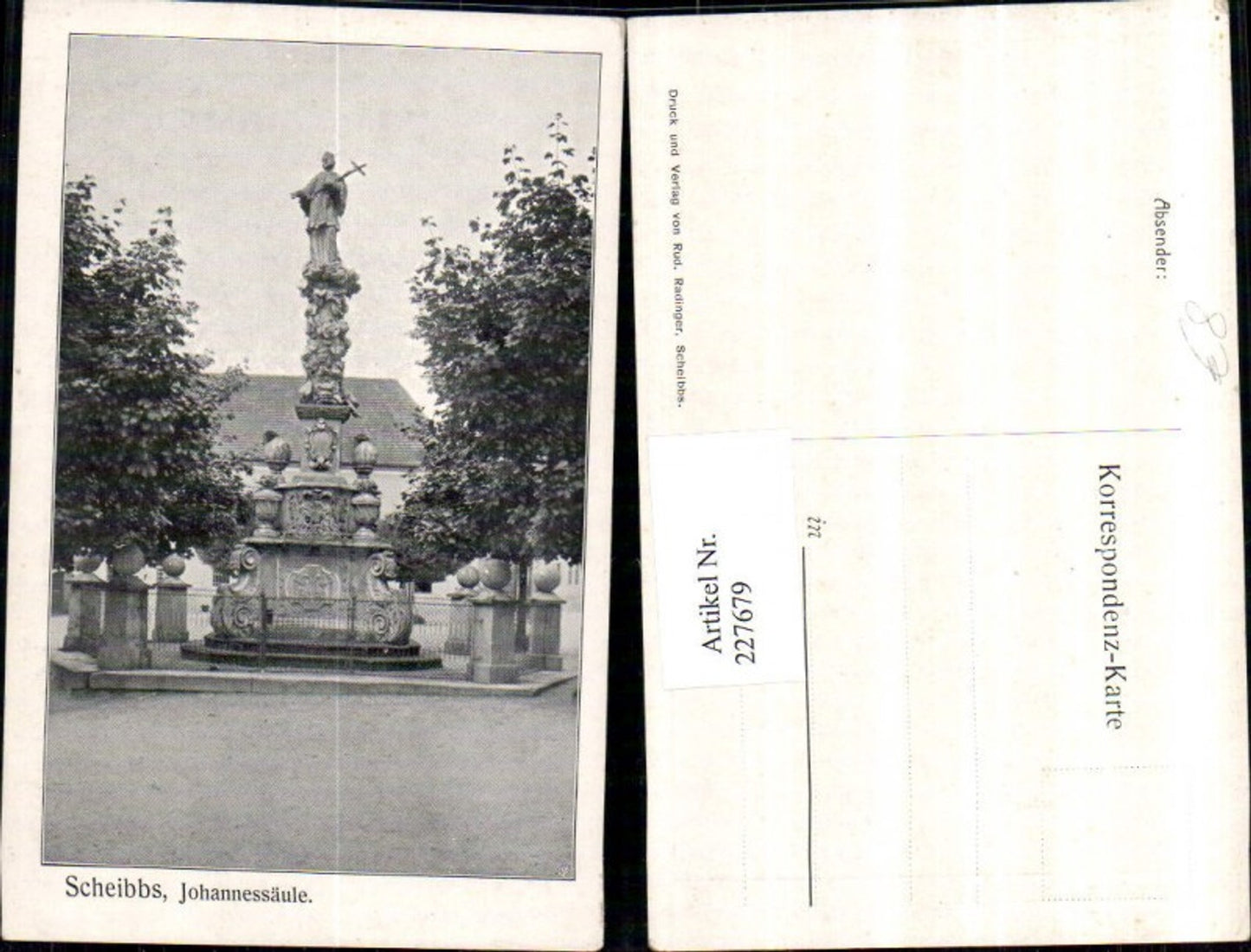 227679,Scheibbs Johannessäule Säule