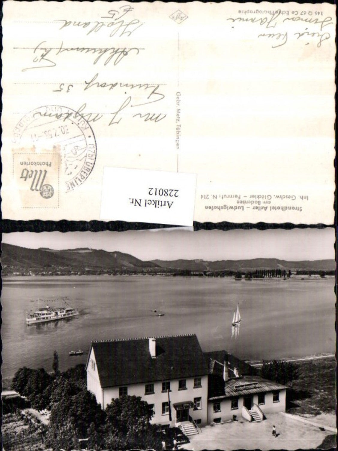 228012,Strandhotel Adler b. Ludwigshafen a. Bodensee