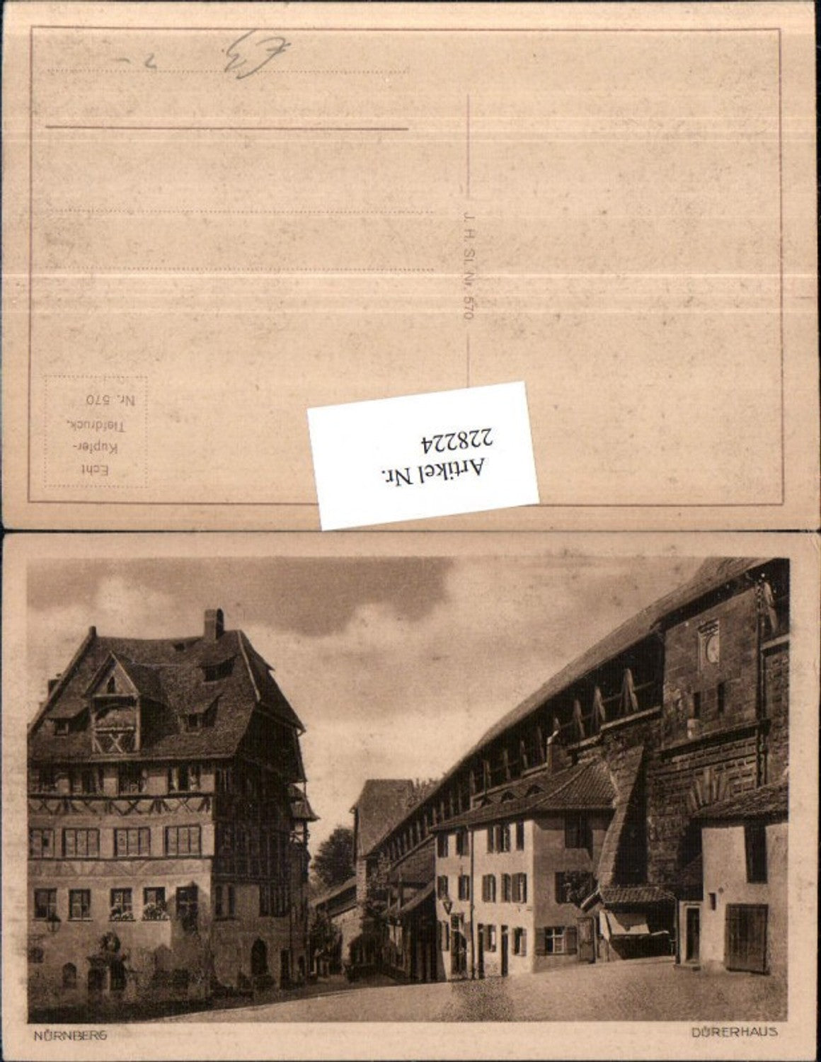 228224,Nürnberg Dürerhaus Straßenansicht