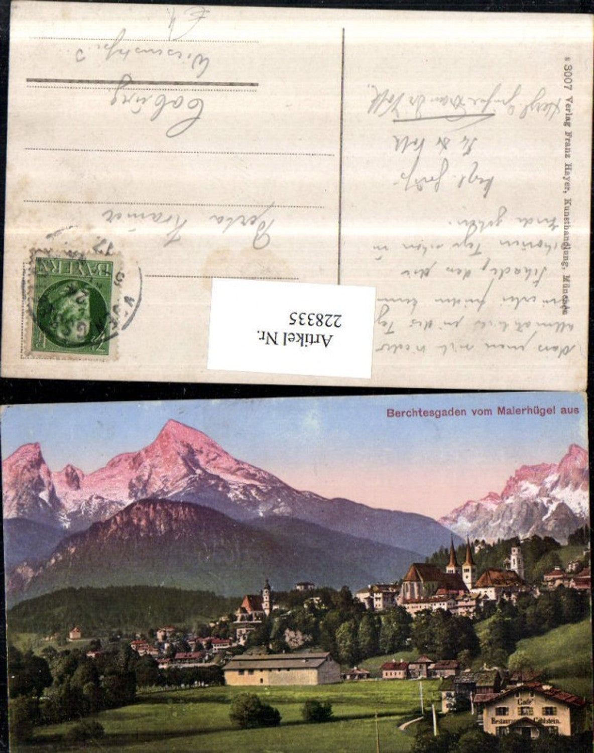 228335,Berchtesgaden Totale v. Malerhügel aus