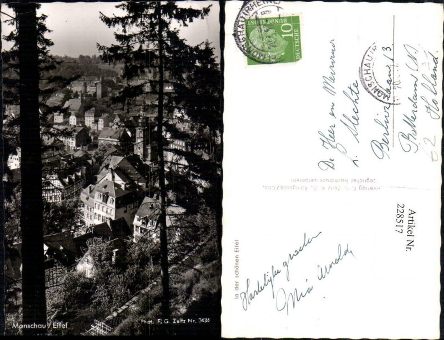 228517,Monschau i. d. Eifel Teilansicht