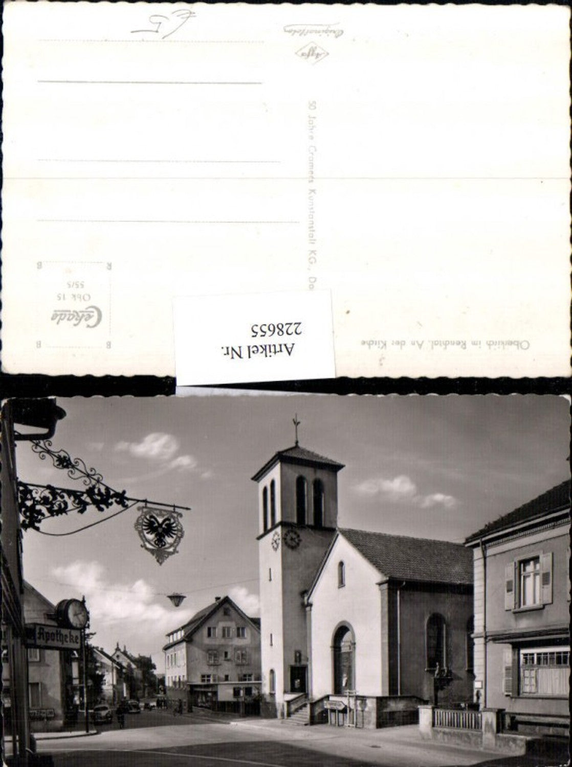 228655,Oberkirch im Renchtal Kirche Apotheke