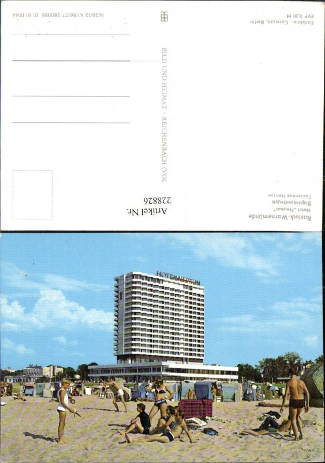 228826,Rostock-Warnemünde Hotel Neptun Strand Strandleben